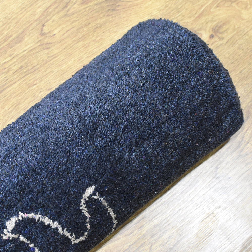Ava Hand Knotted Silk & Wool Area Rug
