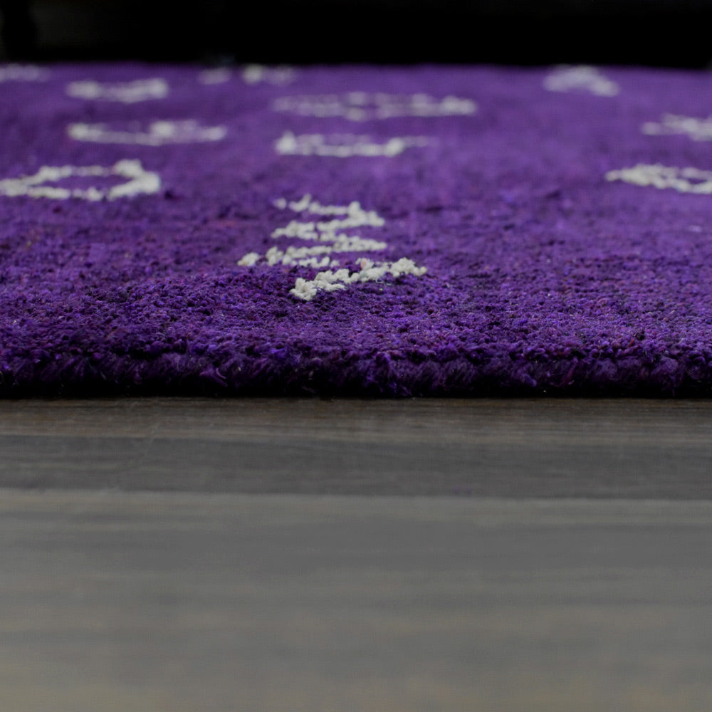 Ava Hand Knotted Silk & Wool Area Rug