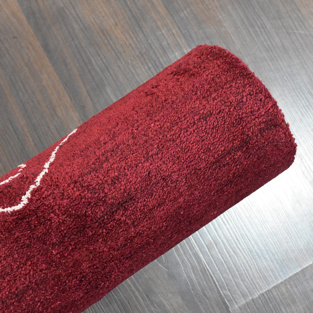 Ava Hand Knotted Silk & Wool Area Rug
