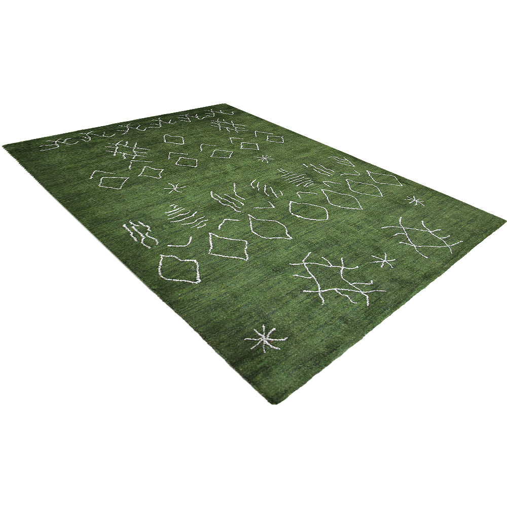 Yolt Hand Knotted Silk & Wool Rug