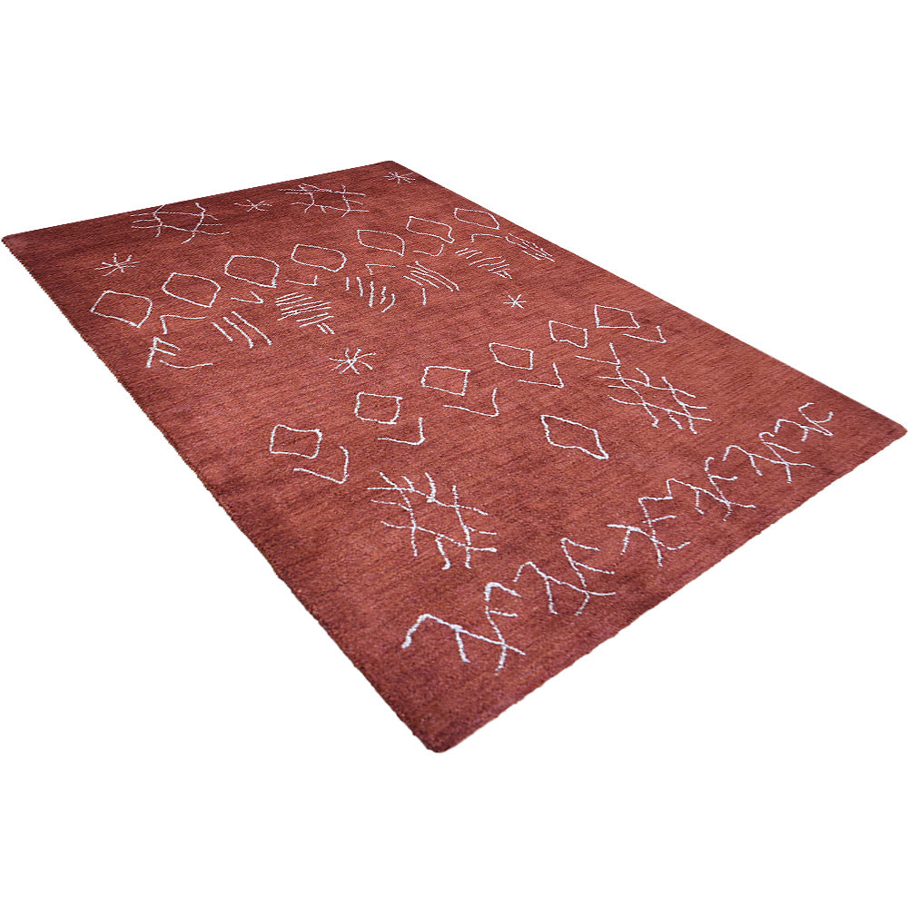 Yolt Hand Knotted Silk & Wool Rug