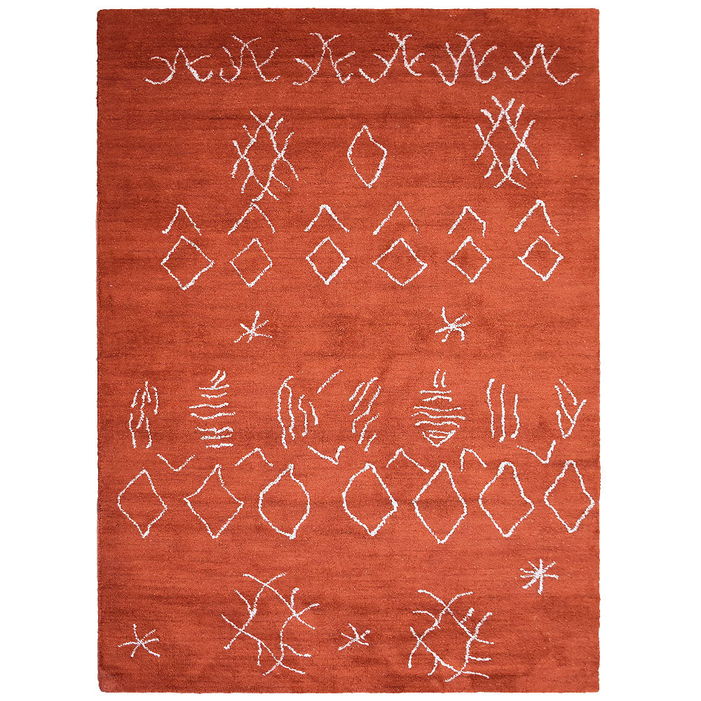 Yolt Hand Knotted Silk & Wool Rug