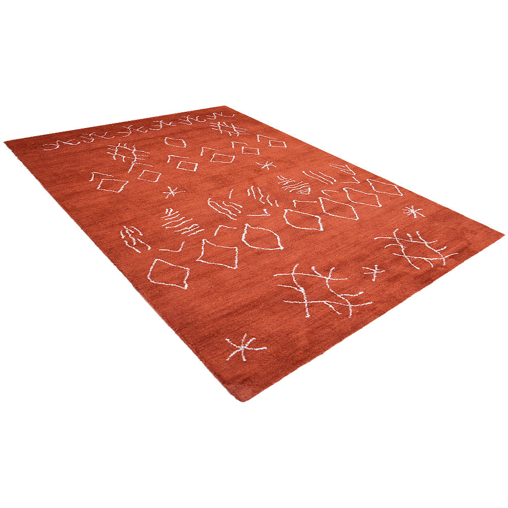 Yolt Hand Knotted Silk & Wool Rug