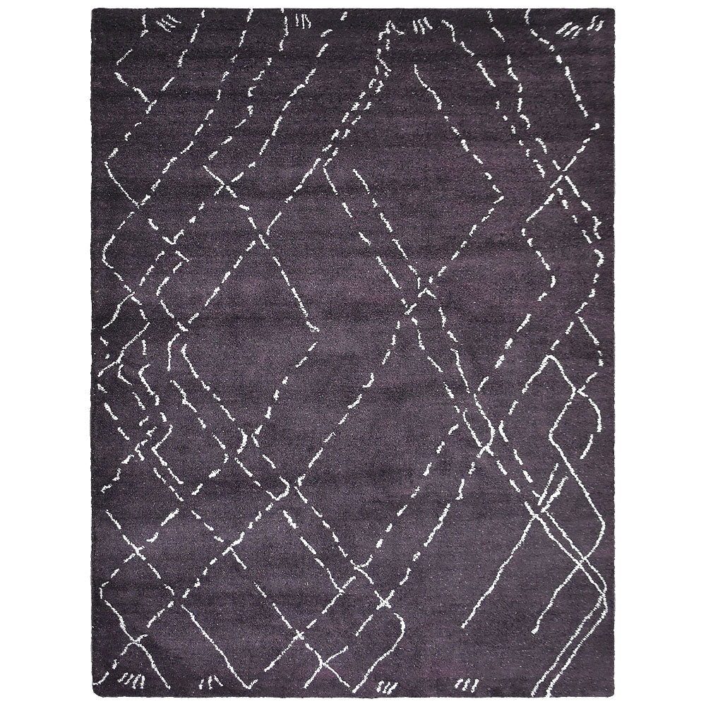 Wynter Hand Knotted Silk & Wool Area Rug