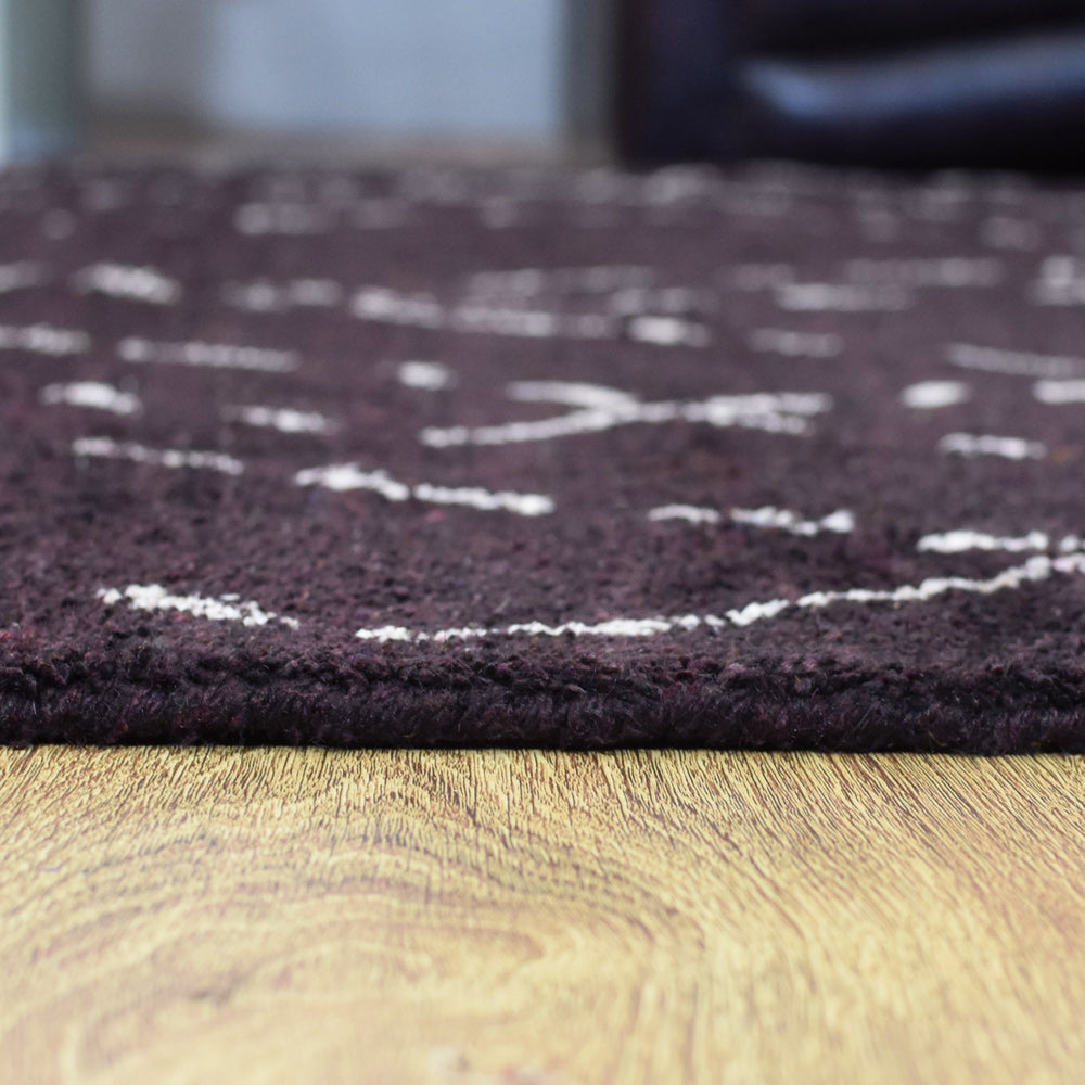 Wynter Hand Knotted Silk & Wool Area Rug