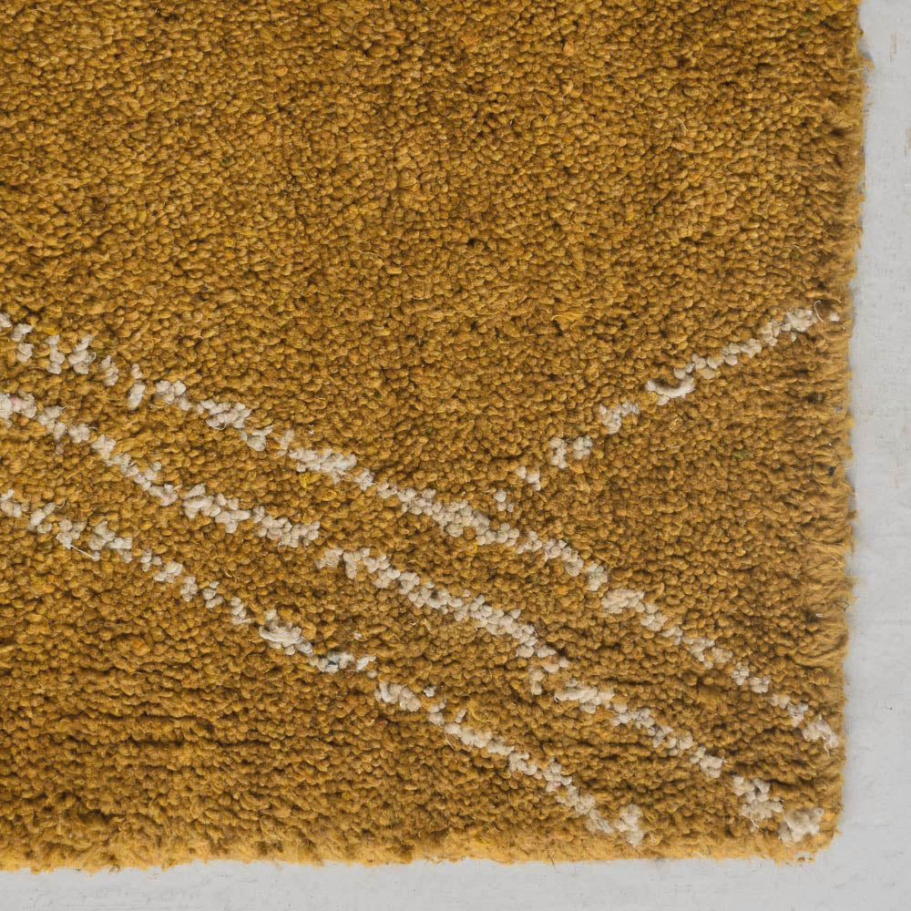 Hand Knotted Loom Silk Mix Area Rug Contemporary Red Beige