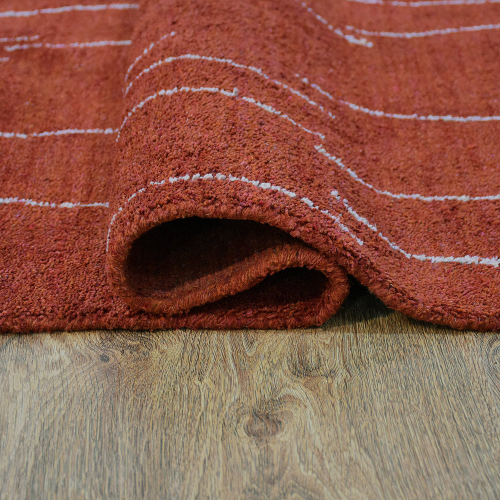 Vespera Hand Knotted Silk & Wool Rug