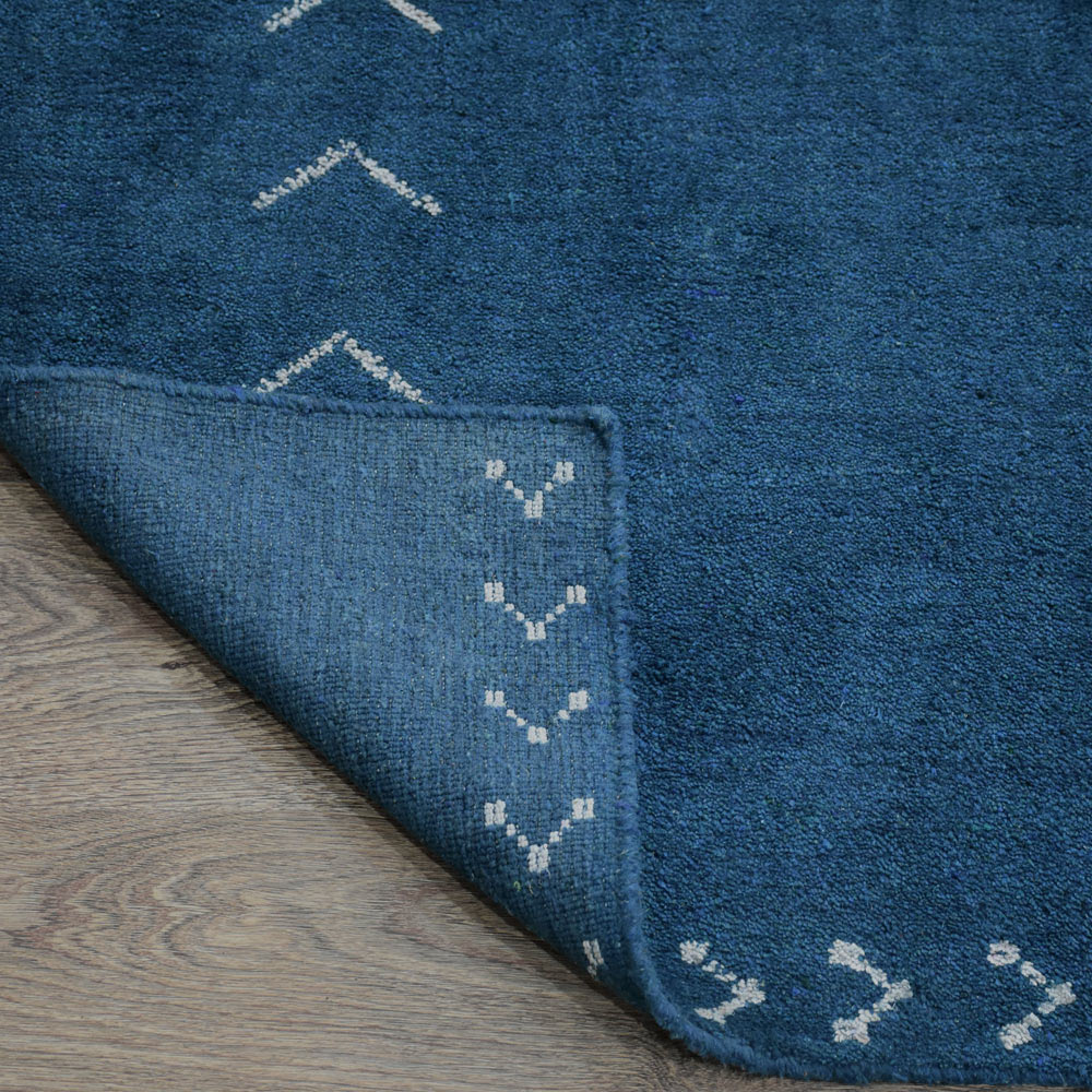 Varenna Hand Knotted Loom Silk Mix Area Rug