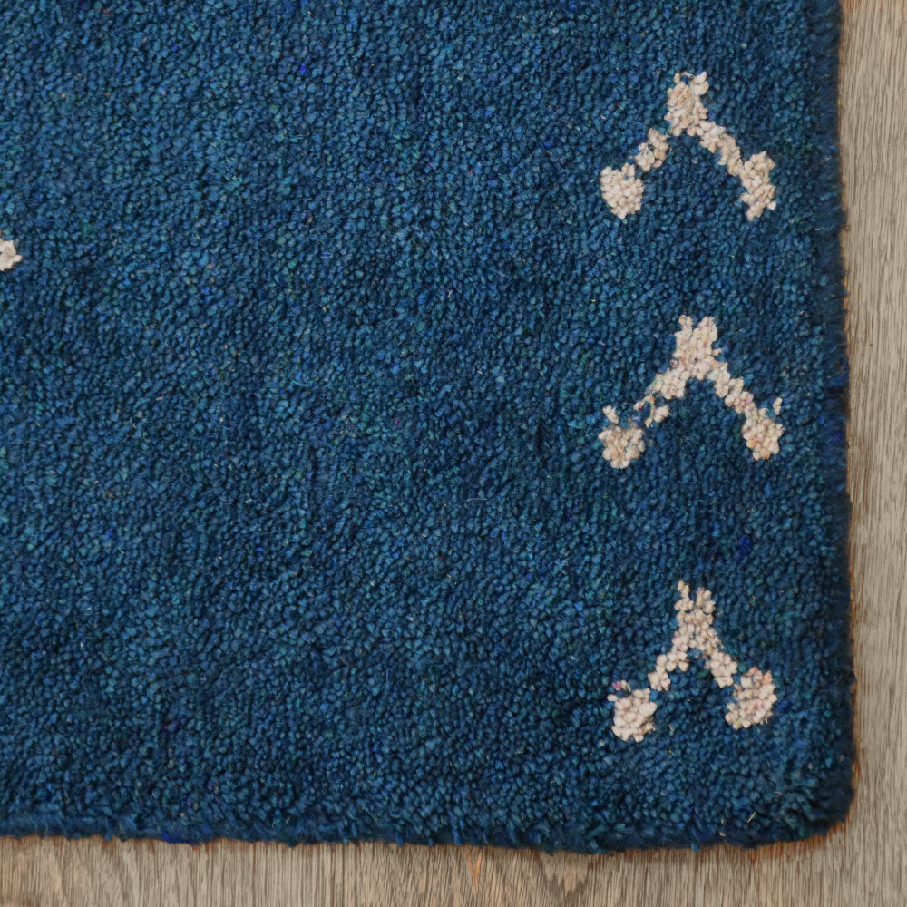 Varenna Hand Knotted Loom Silk Mix Area Rug