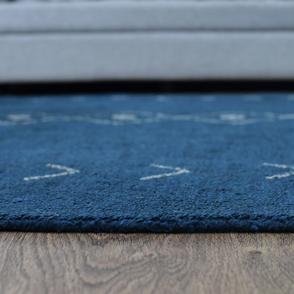 Varenna Hand Knotted Loom Silk Mix Area Rug