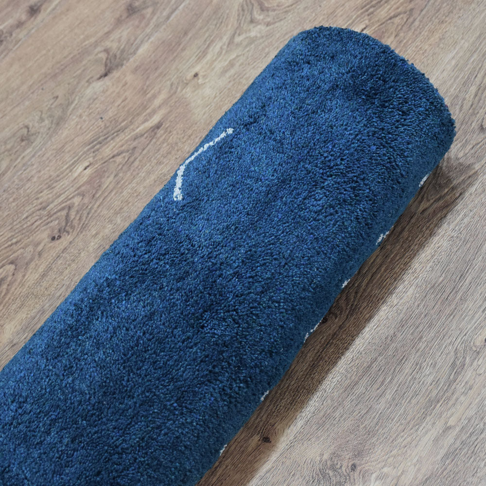 Varenna Hand Knotted Loom Silk Mix Area Rug