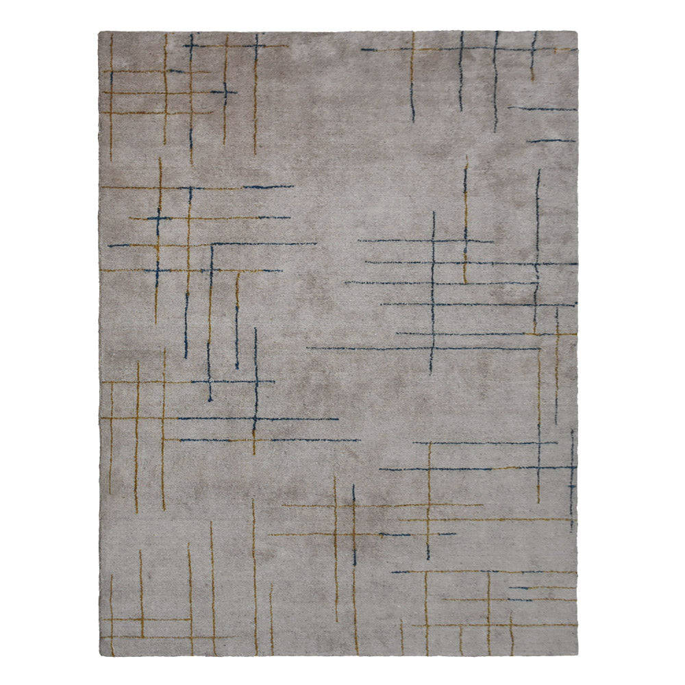 Zakynthos Hand Knotted Loom Silk Mix Area Rug