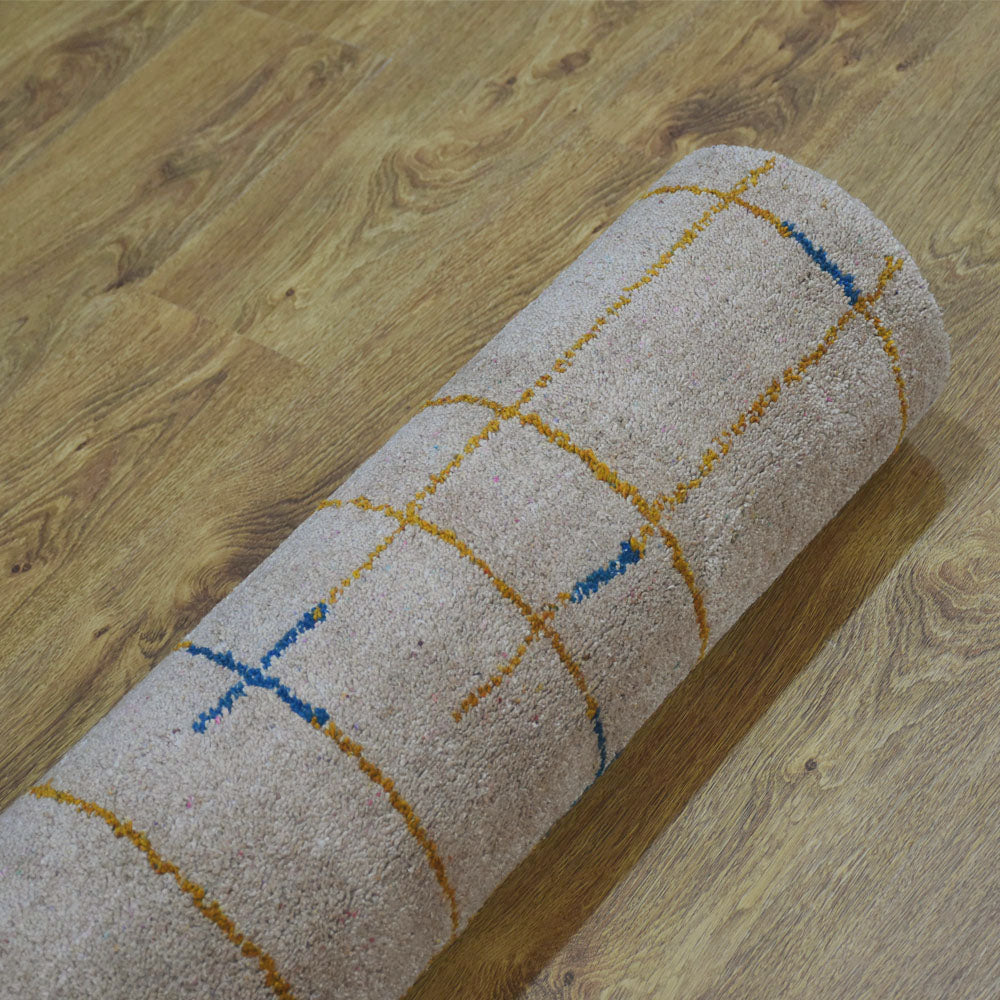 Zakynthos Hand Knotted Loom Silk Mix Area Rug