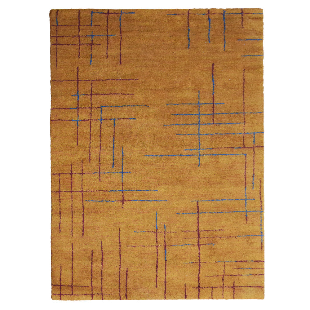 Zakynthos Hand Knotted Loom Silk Mix Area Rug