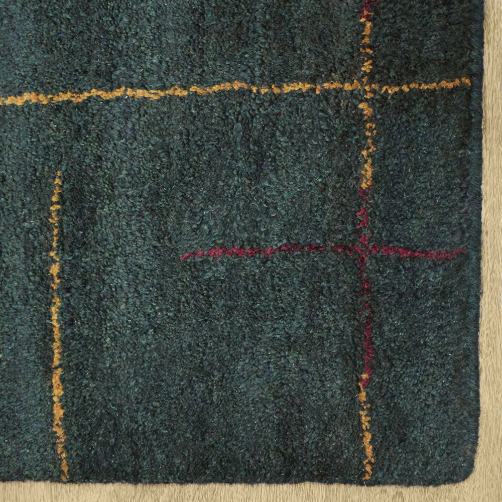 Zakynthos Hand Knotted Loom Silk Mix Area Rug