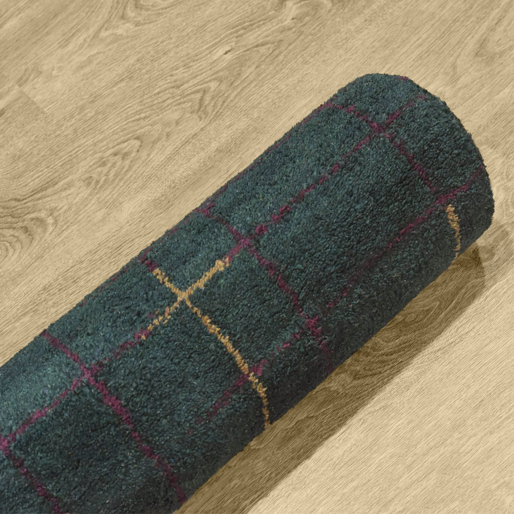 Zakynthos Hand Knotted Loom Silk Mix Area Rug