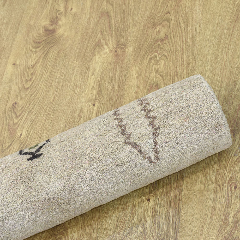 Nola Hand Knotted Silk & Wool Rug