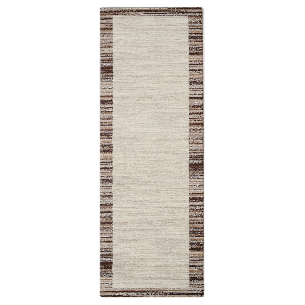 Modern Minimalism Ivory Polypropylene Rug