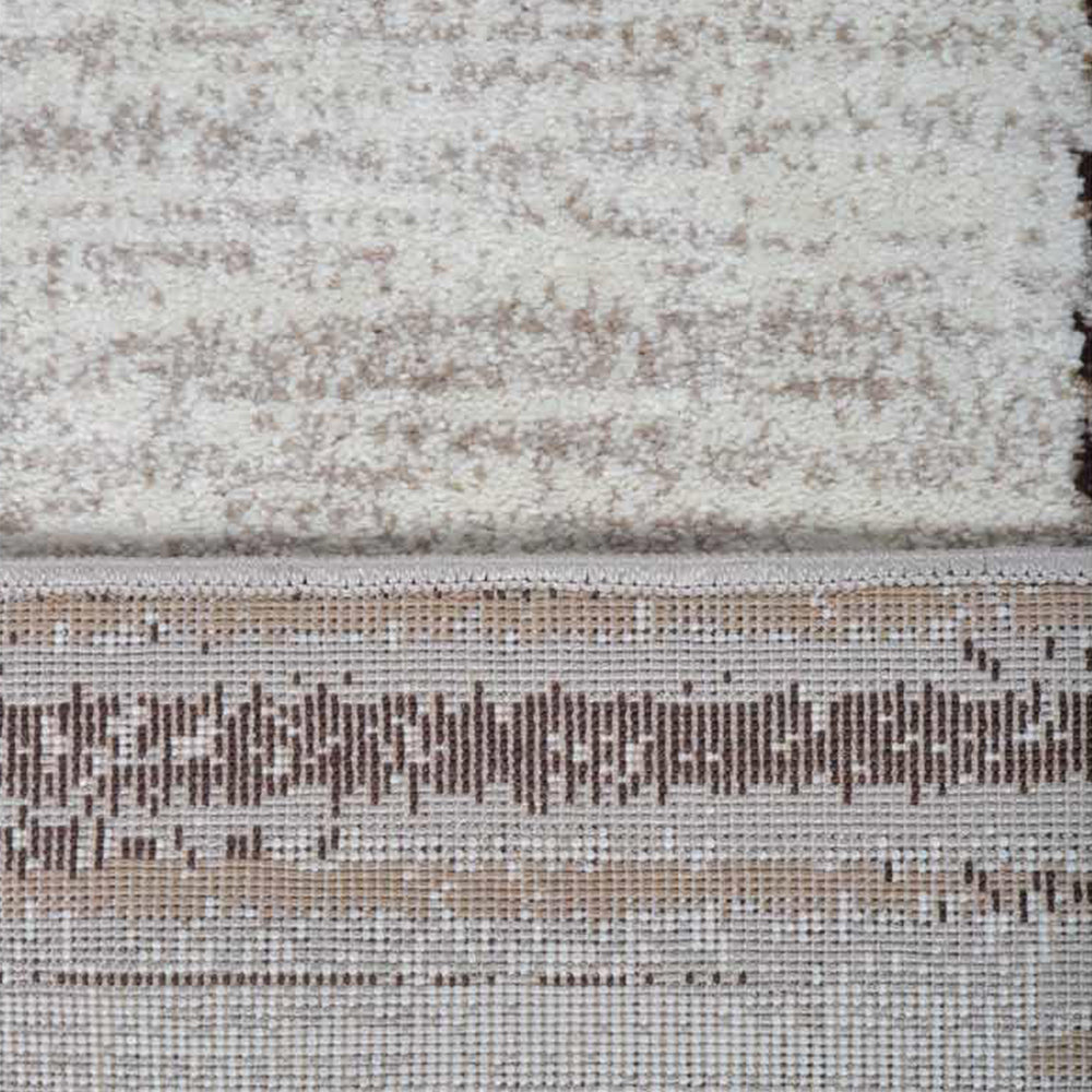 Modern Minimalism Ivory Polypropylene Rug