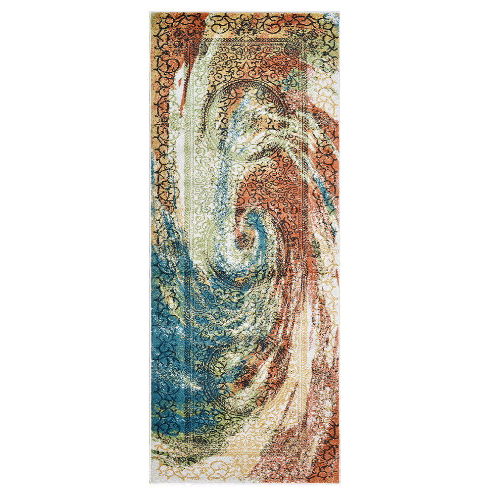 Whirlwind Machine Woven Polypropylene Rug