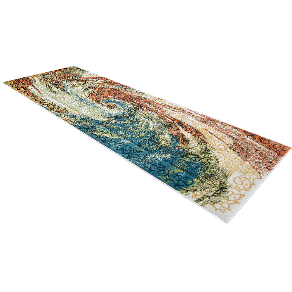 Whirlwind Machine Woven Polypropylene Rug