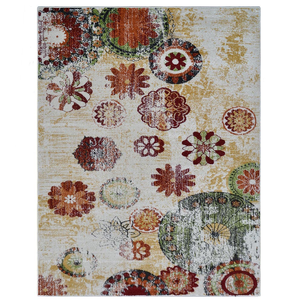Bhanu Machine Woven Heatset Polypropylene Area Rug