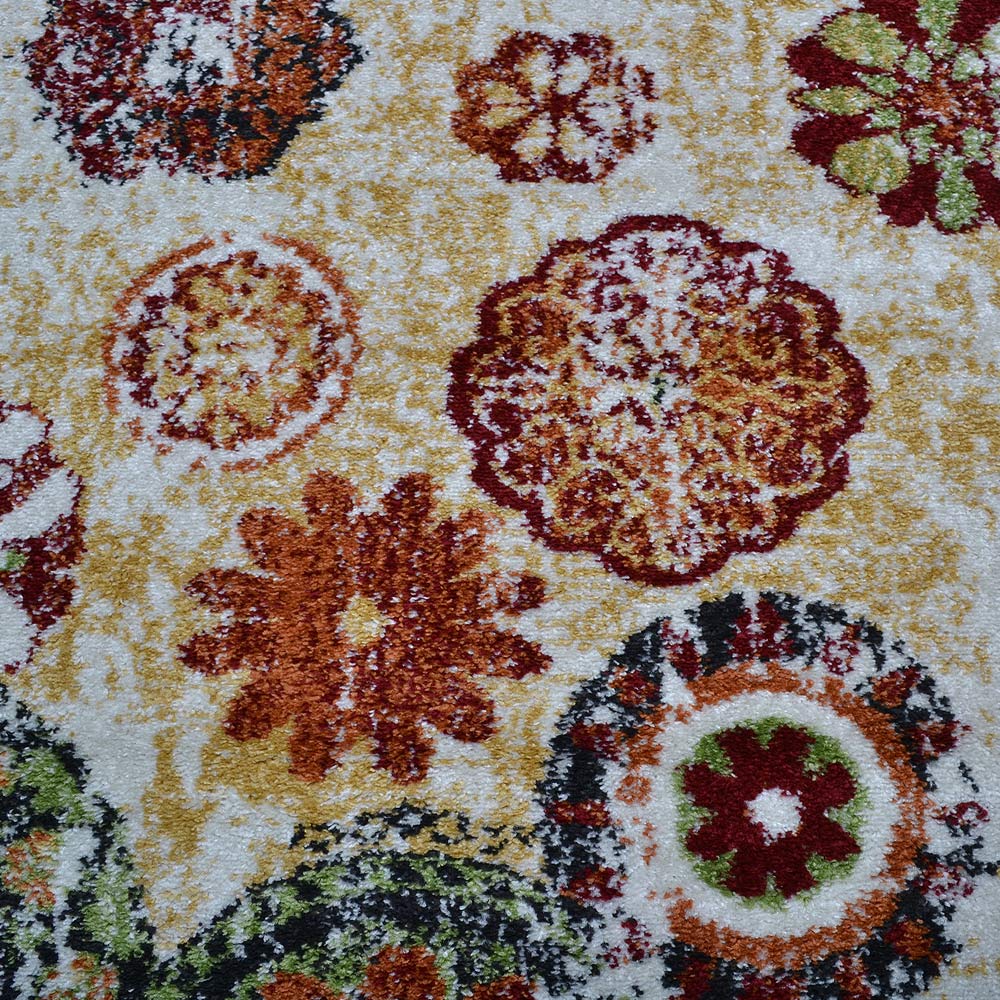 Bhanu Machine Woven Heatset Polypropylene Area Rug