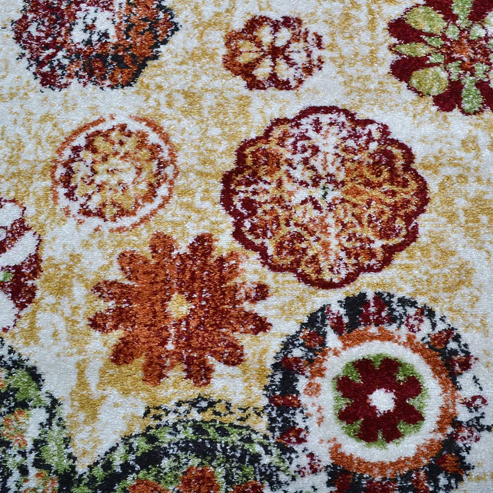 Bhanu Machine Woven Heatset Polypropylene Area Rug