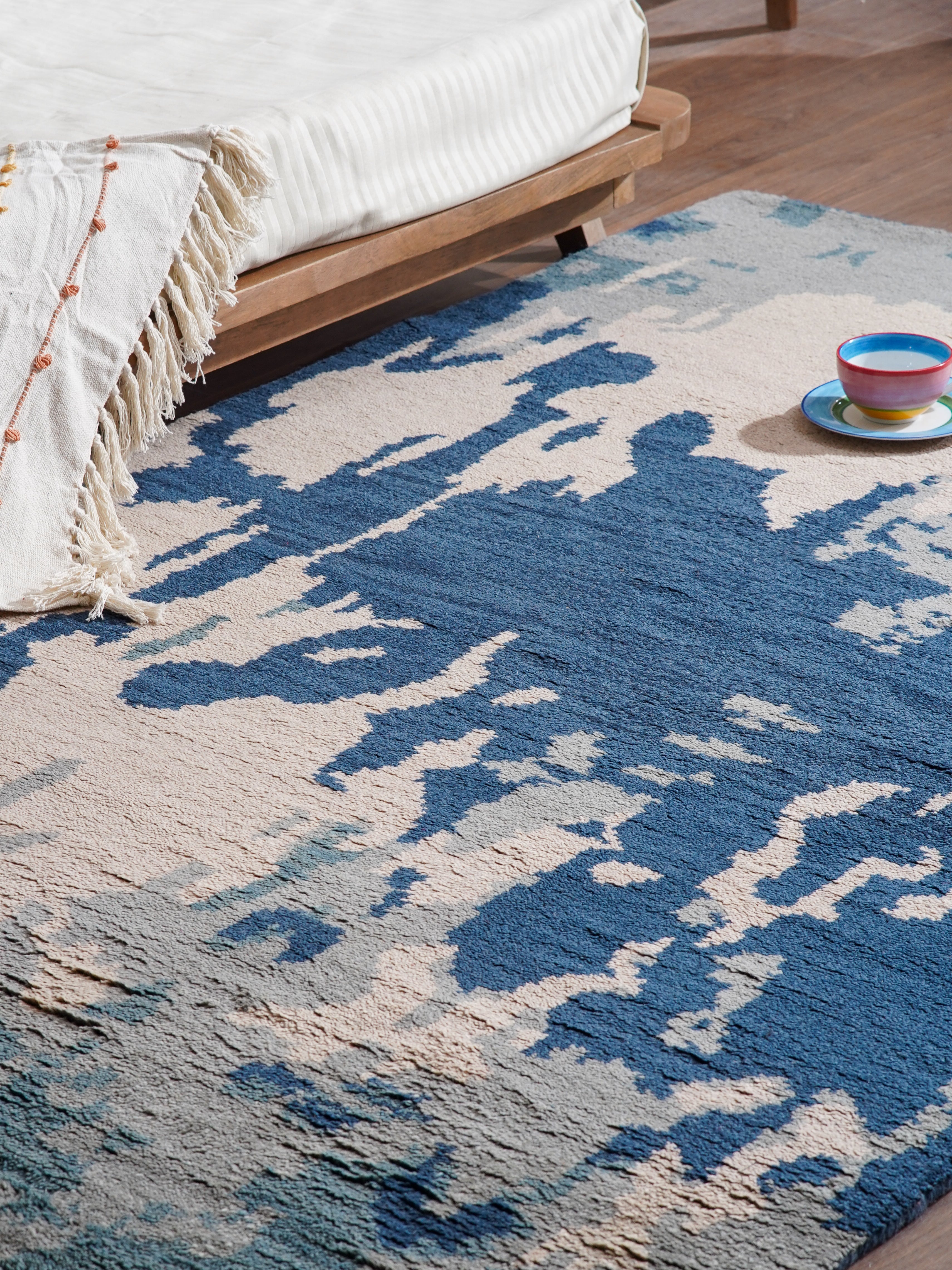 Nebula Hand Knotted Wool Area Rug