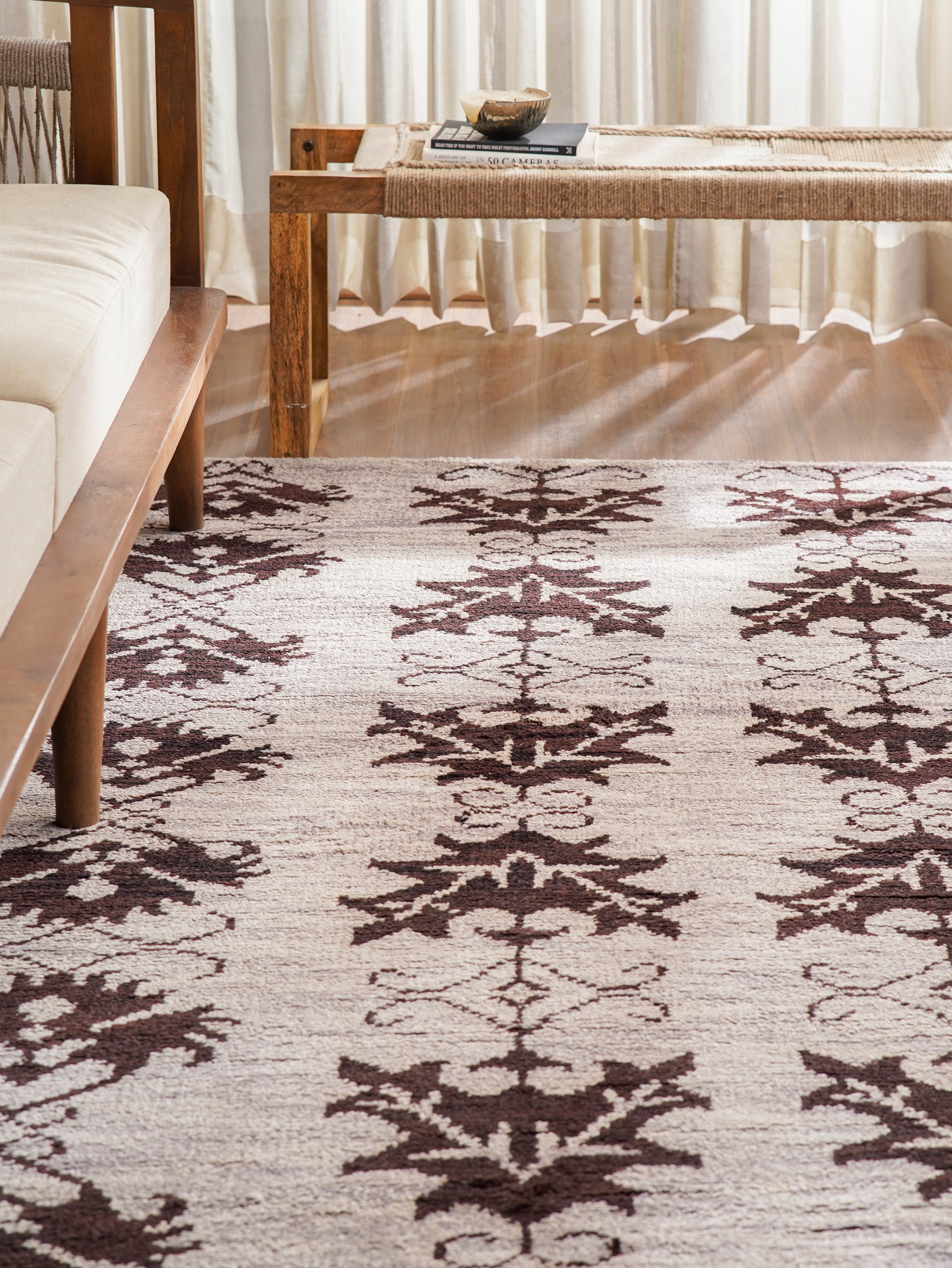 Regal Hand Knotted Wool Rug