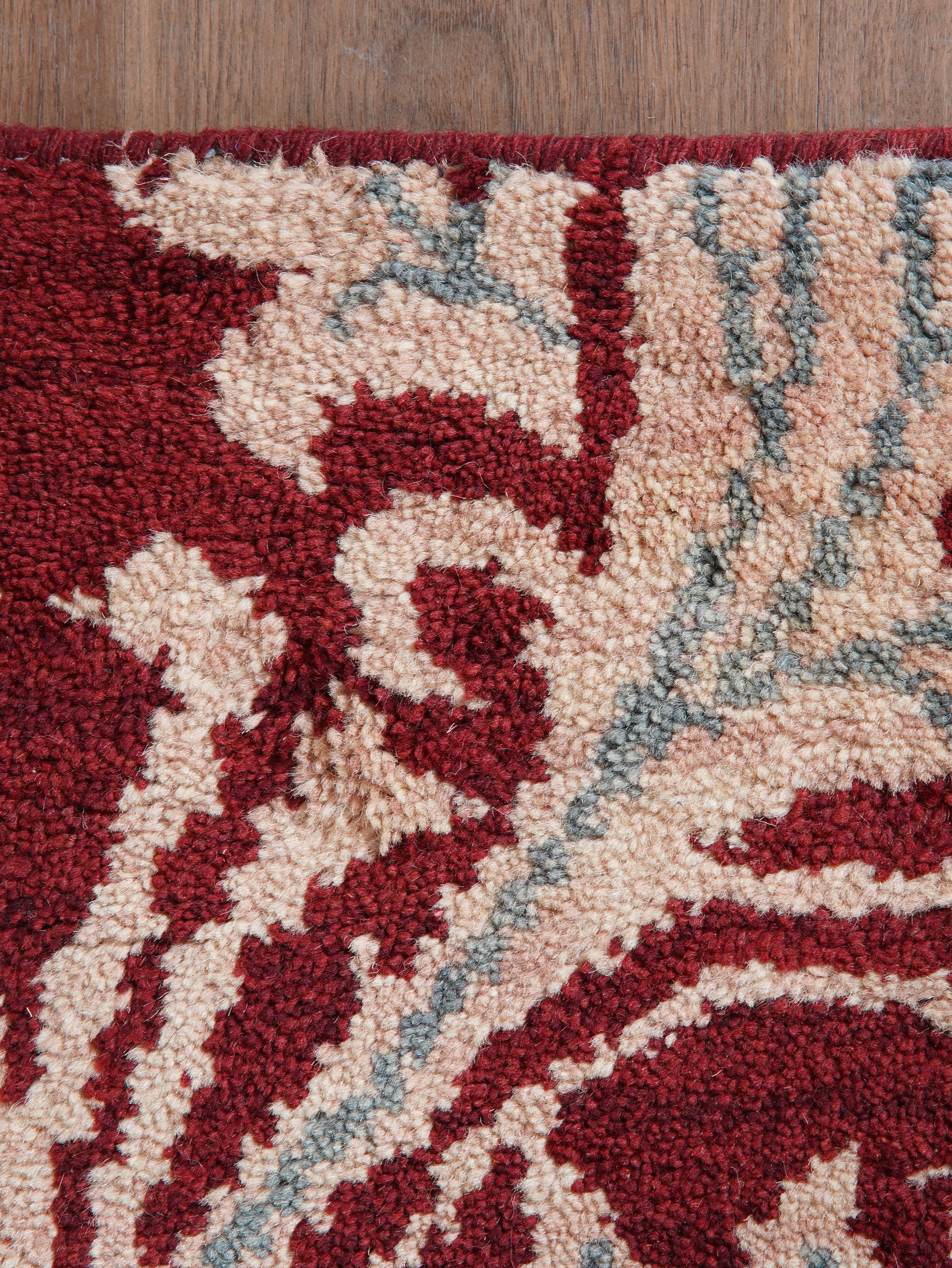 Dhruv Hand Knotted Wool Area Rug