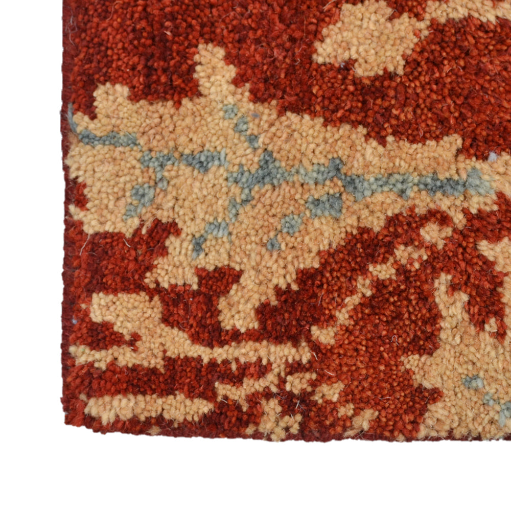 Dhruv Hand Knotted Wool Area Rug