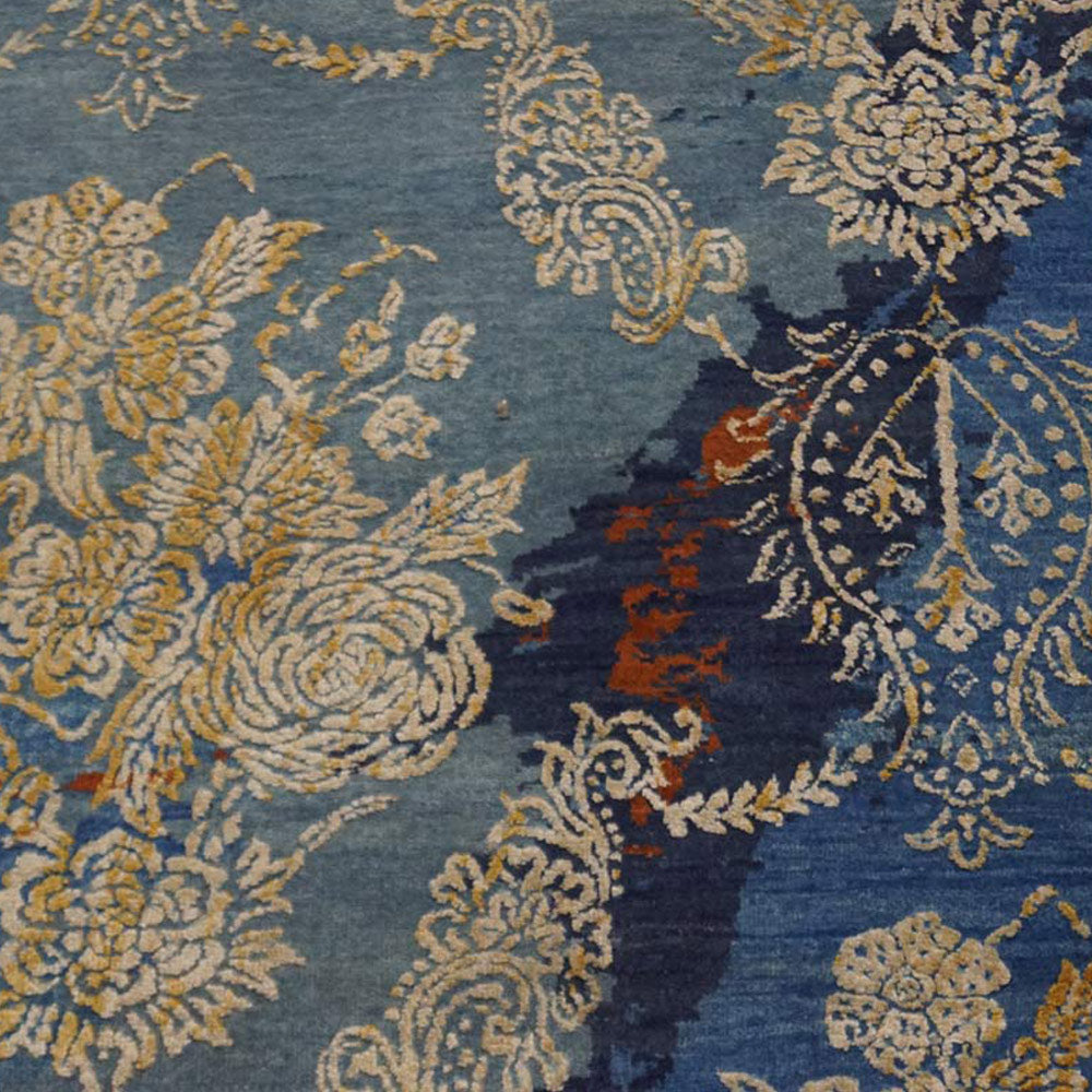 Noto Hand Knotted Persian Silk And Wool Area Rug