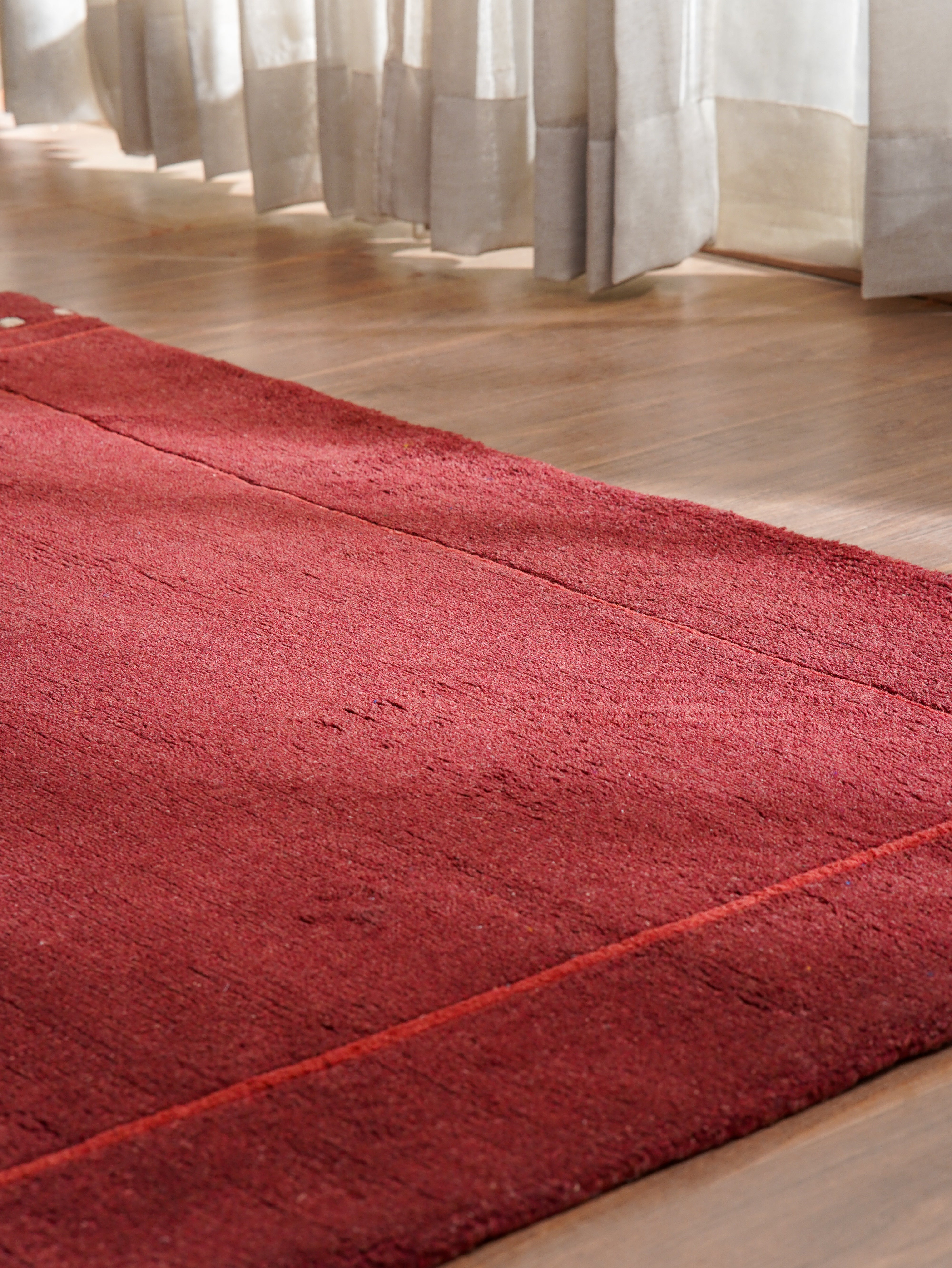 Frame Hand Knotted Tibbati Rug