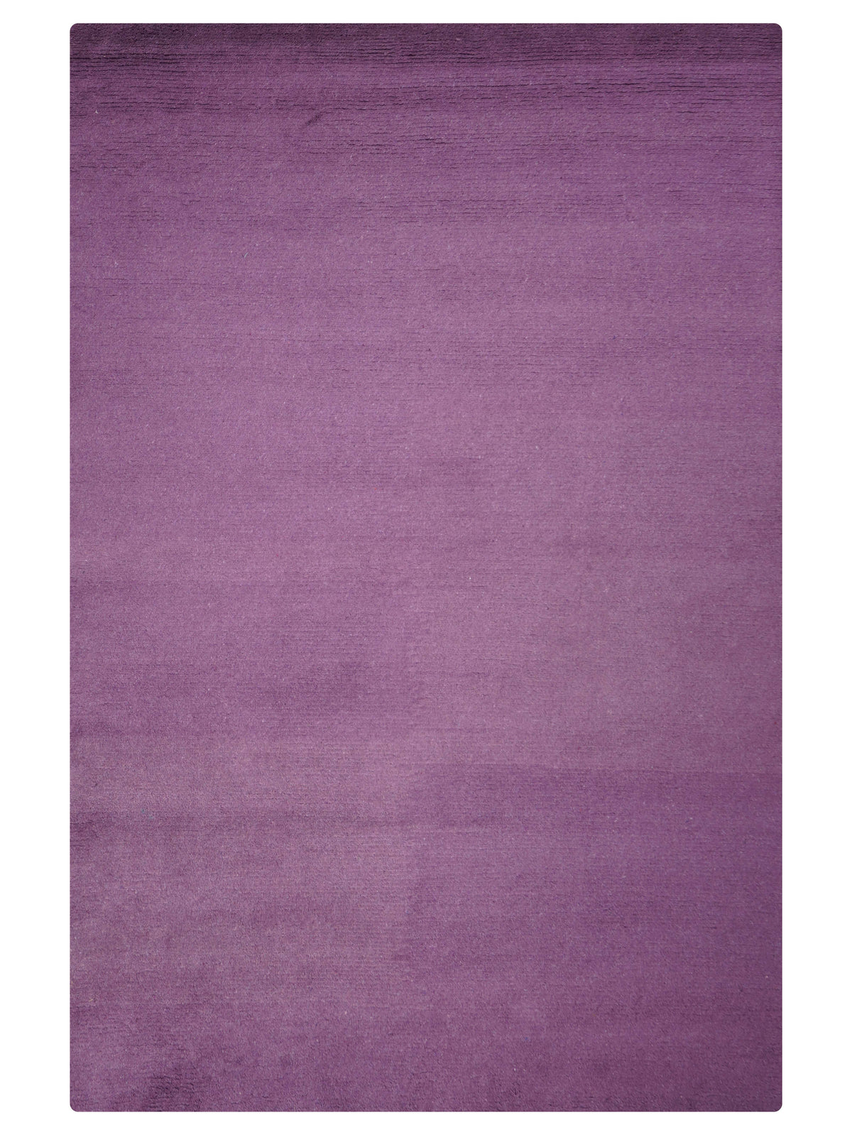 Purple Hand Knotted Tibbati Wool Rug