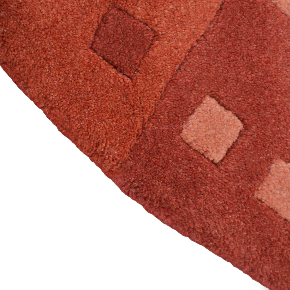 Leon Hand Knotted Tibbati Wool Area Rug