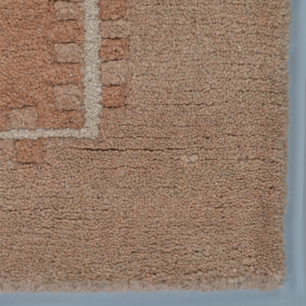 Leon Hand Knotted Tibbati Wool Area Rug