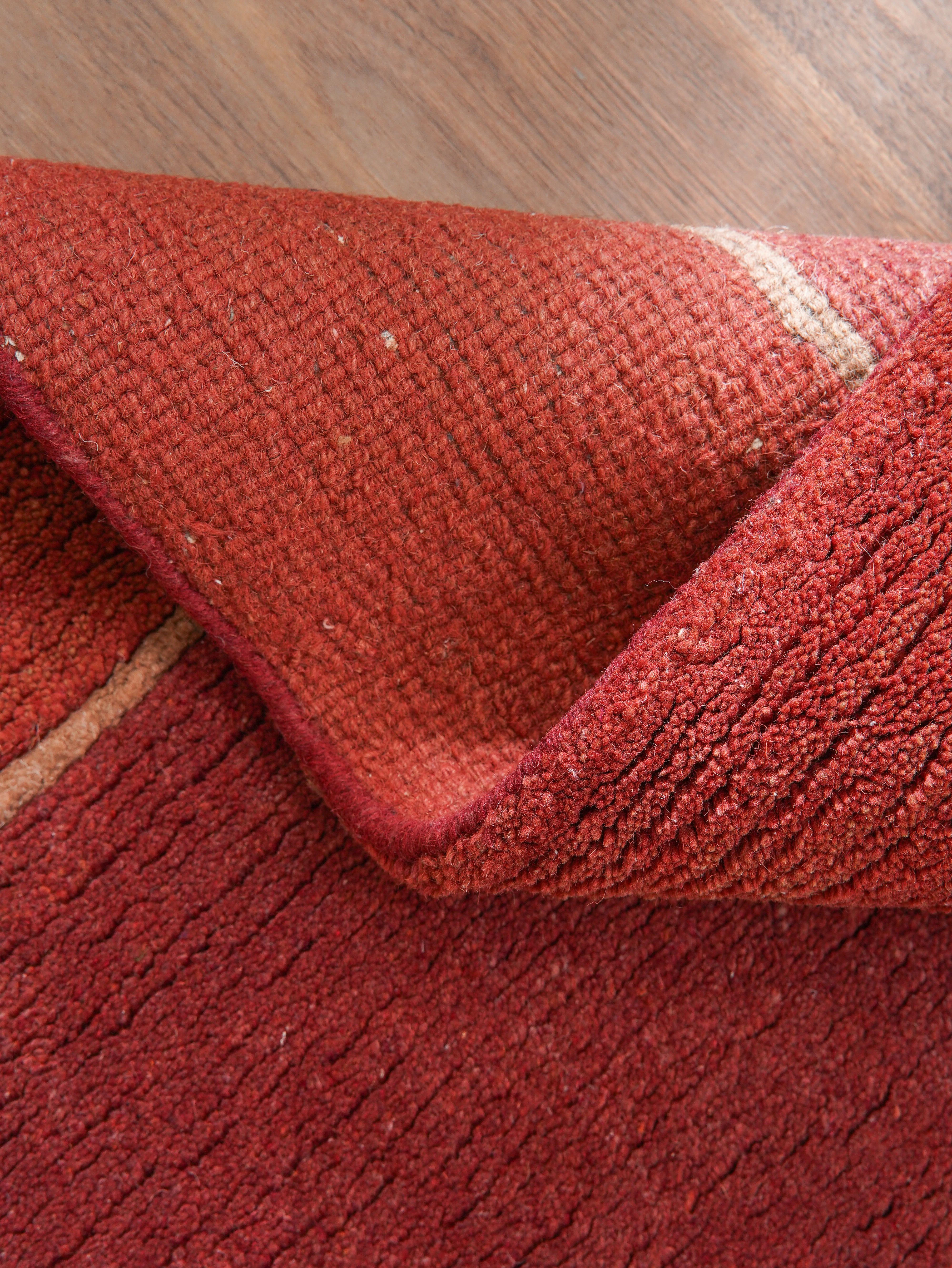 Leon Hand Knotted Tibbati Wool Area Rug