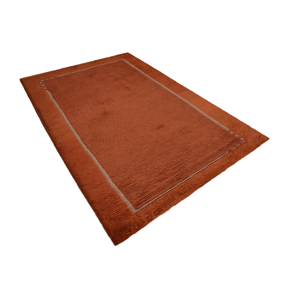 Leon Hand Knotted Tibbati Wool Area Rug