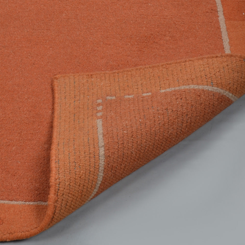 Leon Hand Knotted Tibbati Wool Area Rug