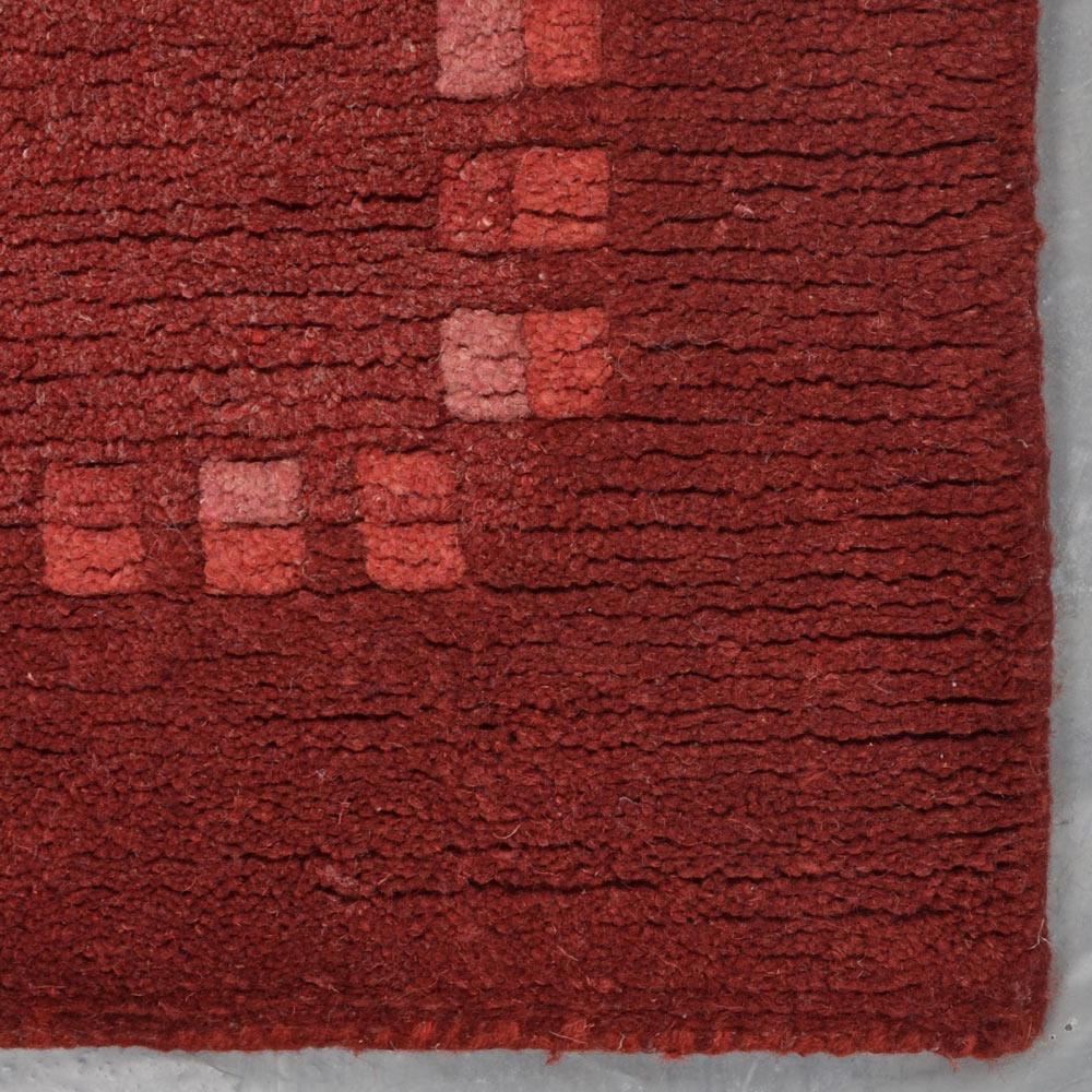 Leon Hand Knotted Tibbati Wool Area Rug
