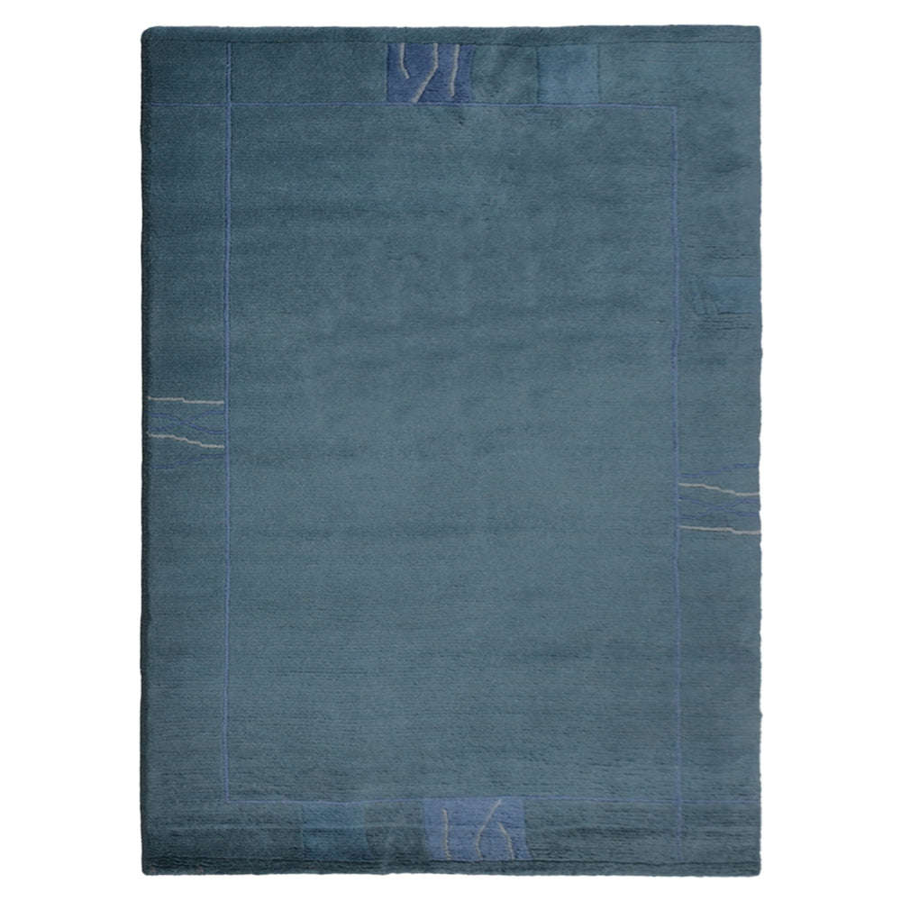 Iris Hand Knotted Tibbati Wool Rug