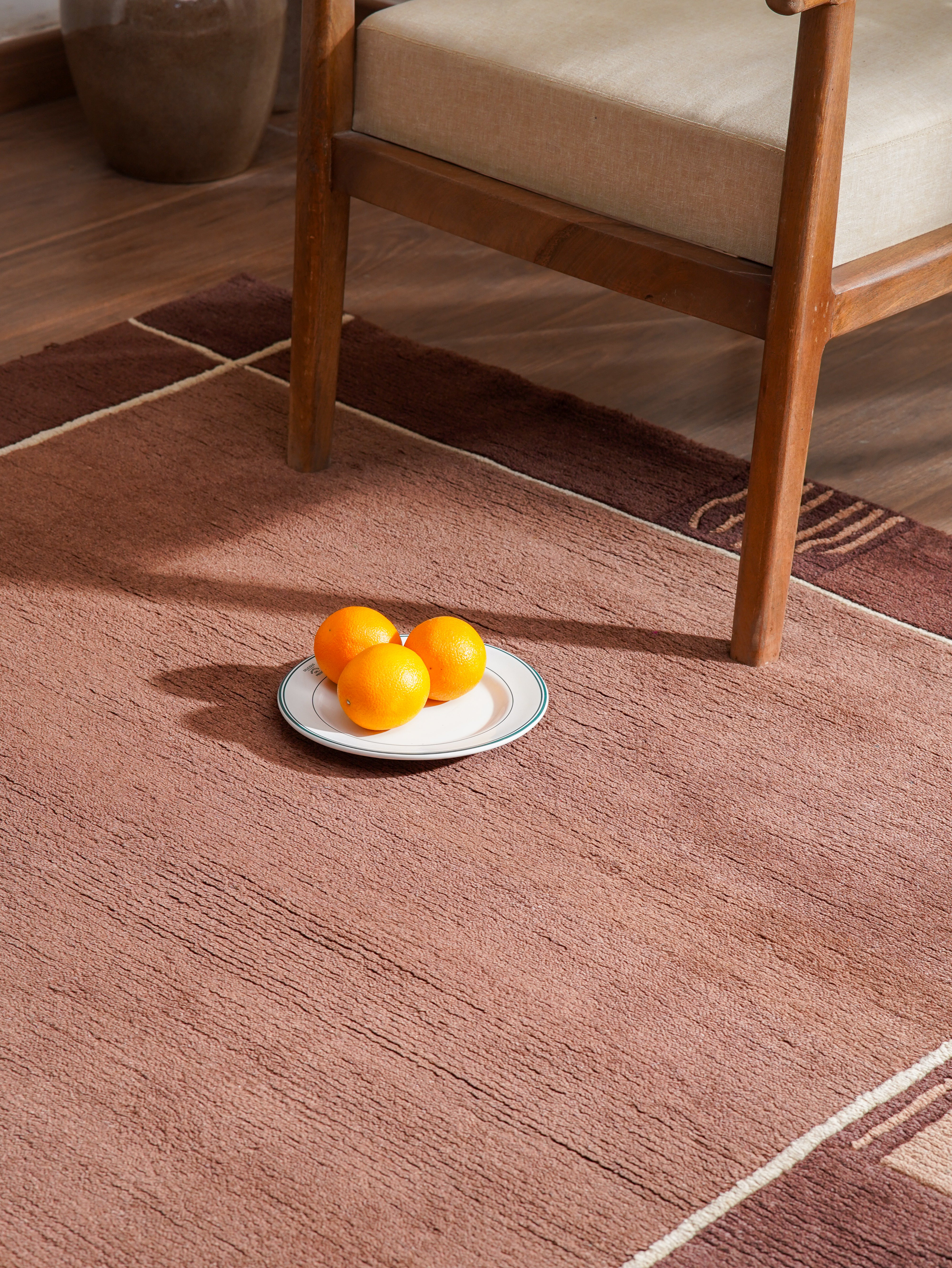 Iris Hand Knotted Tibbati Wool Rug
