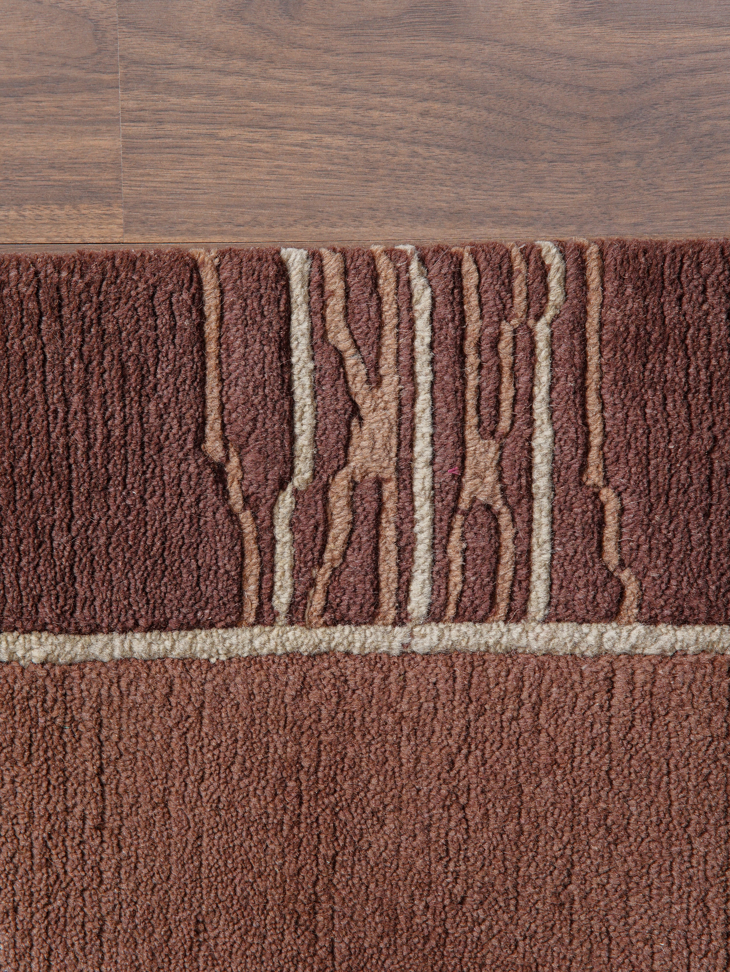Iris Hand Knotted Tibbati Wool Rug