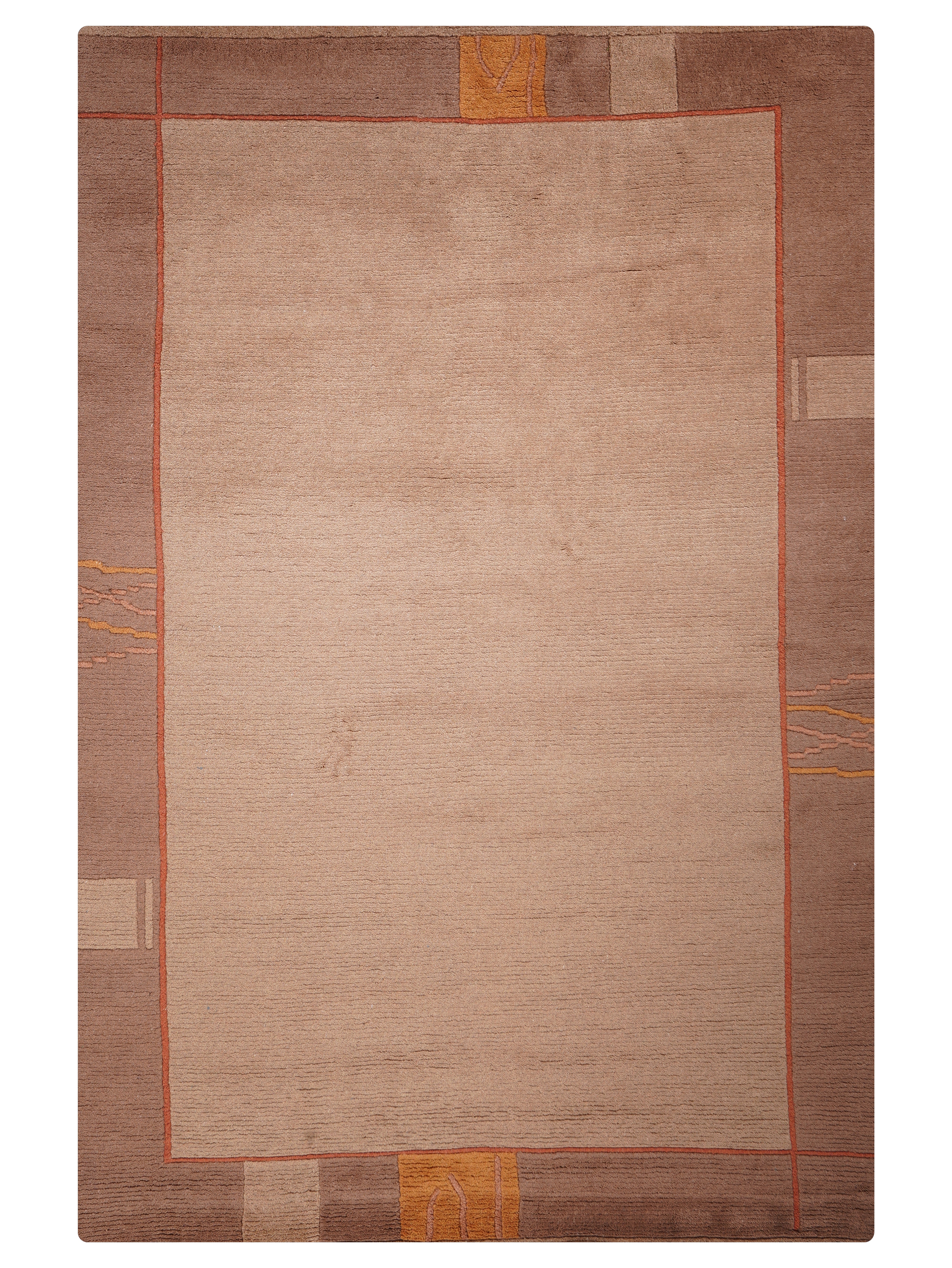 Iris Hand Knotted Tibbati Wool Rug