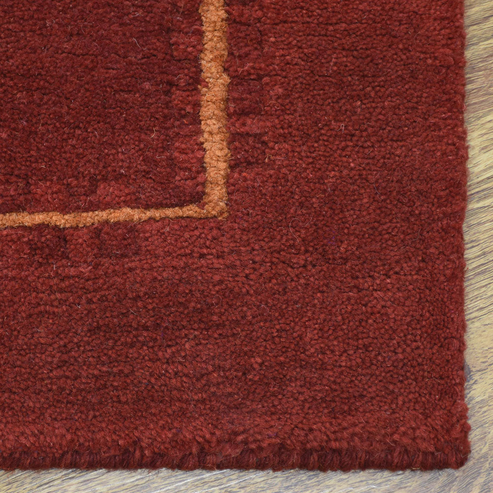 Iris Hand Knotted Tibbati Wool Rug