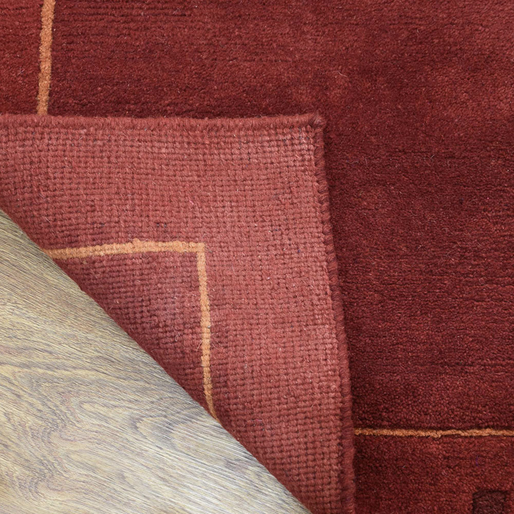Iris Hand Knotted Tibbati Wool Rug