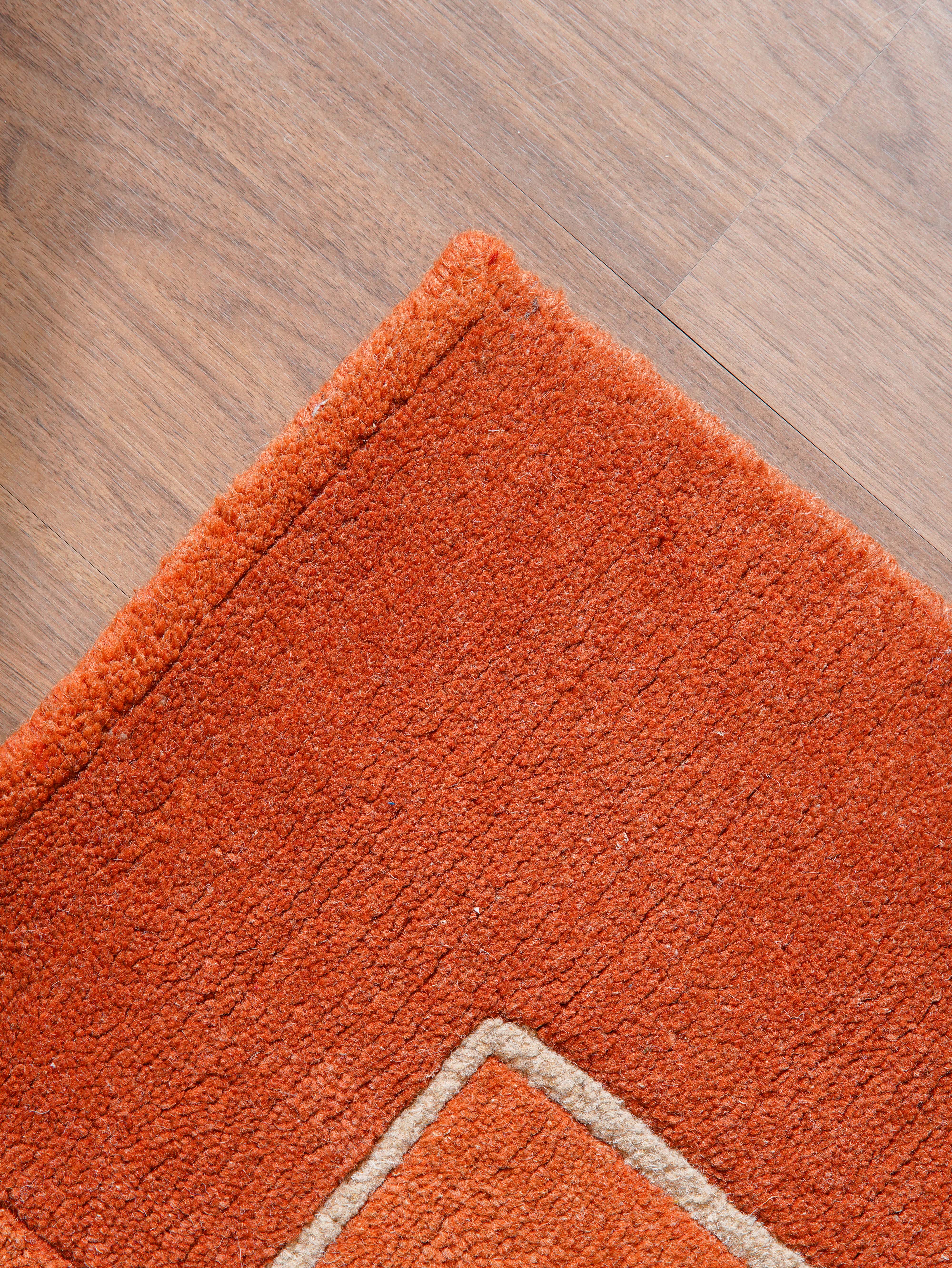 Iris Hand Knotted Tibbati Wool Rug