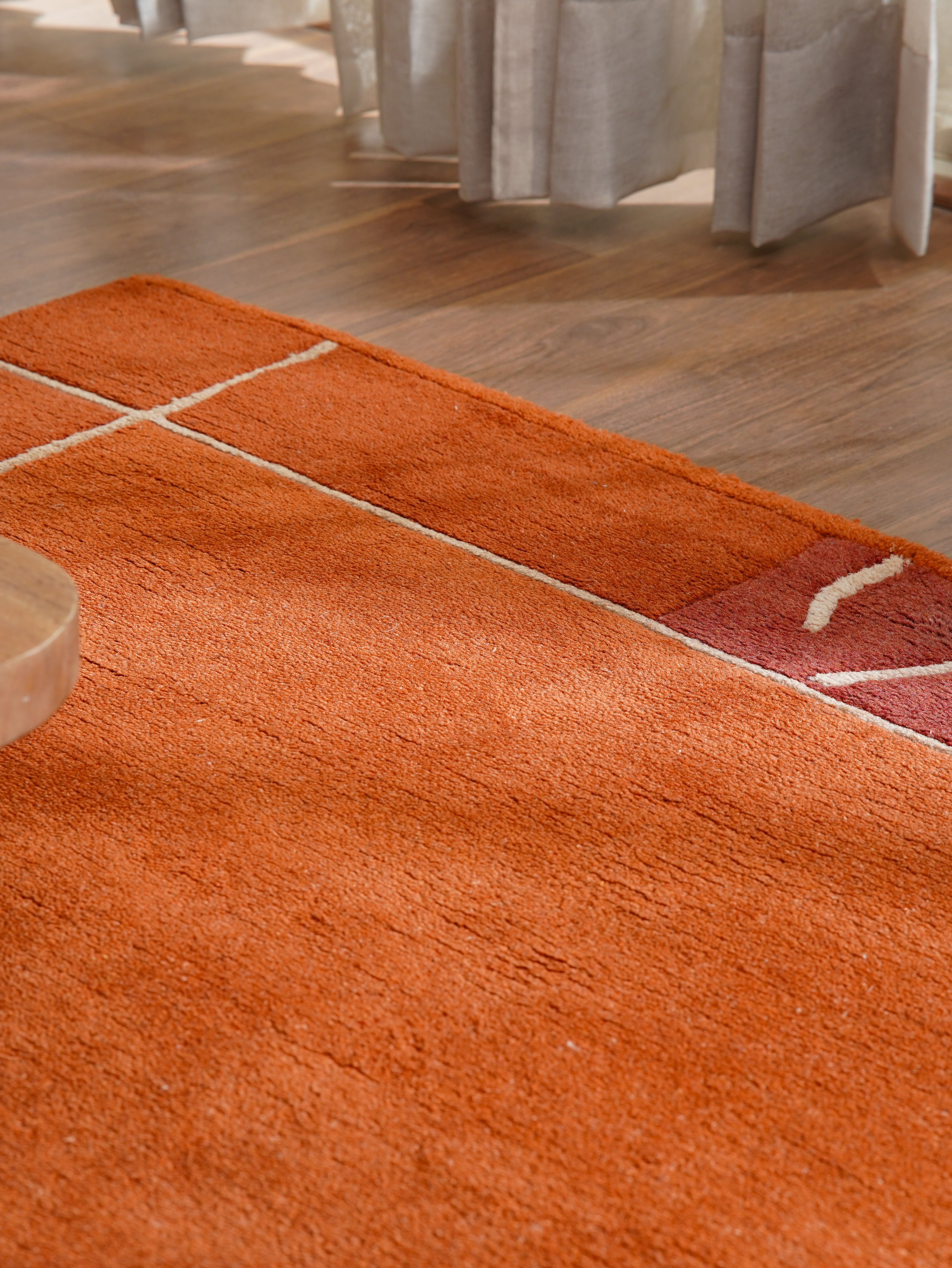 Iris Hand Knotted Tibbati Wool Rug