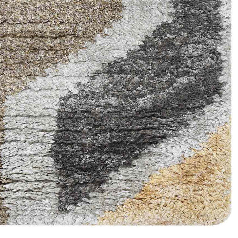 Aalen Hand Knotted Viscose Area Rug - BBH HOMES LLC
